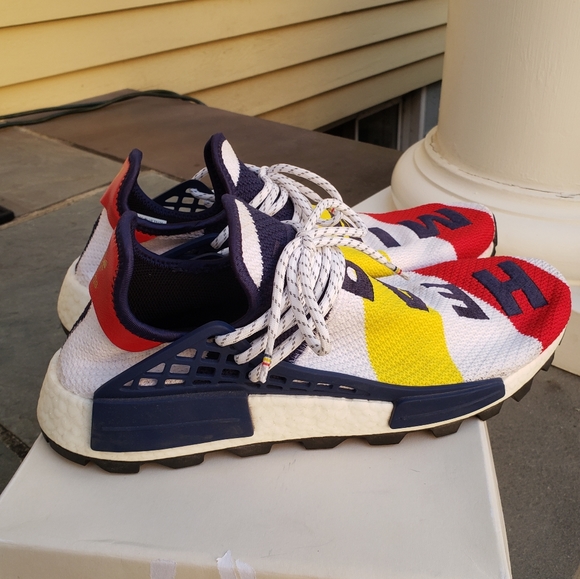 Adidas Pharrell x Billionaire Boys Club x NMD Human Race Trail 'BBC' Mens size12 - Picture 12 of 14